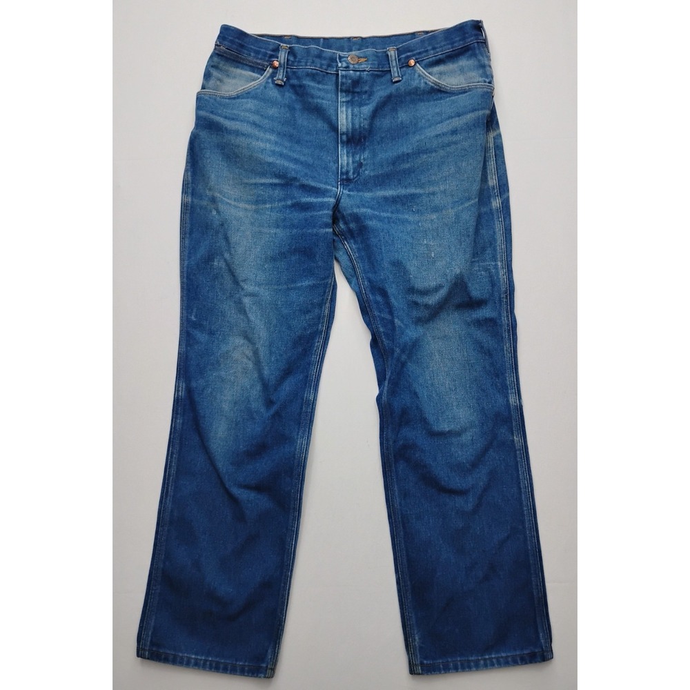 Wrangler Vintage USA Faded Jeans 912‎ DEN Mens 36x30 (Fits 34x28) Western Cowboy